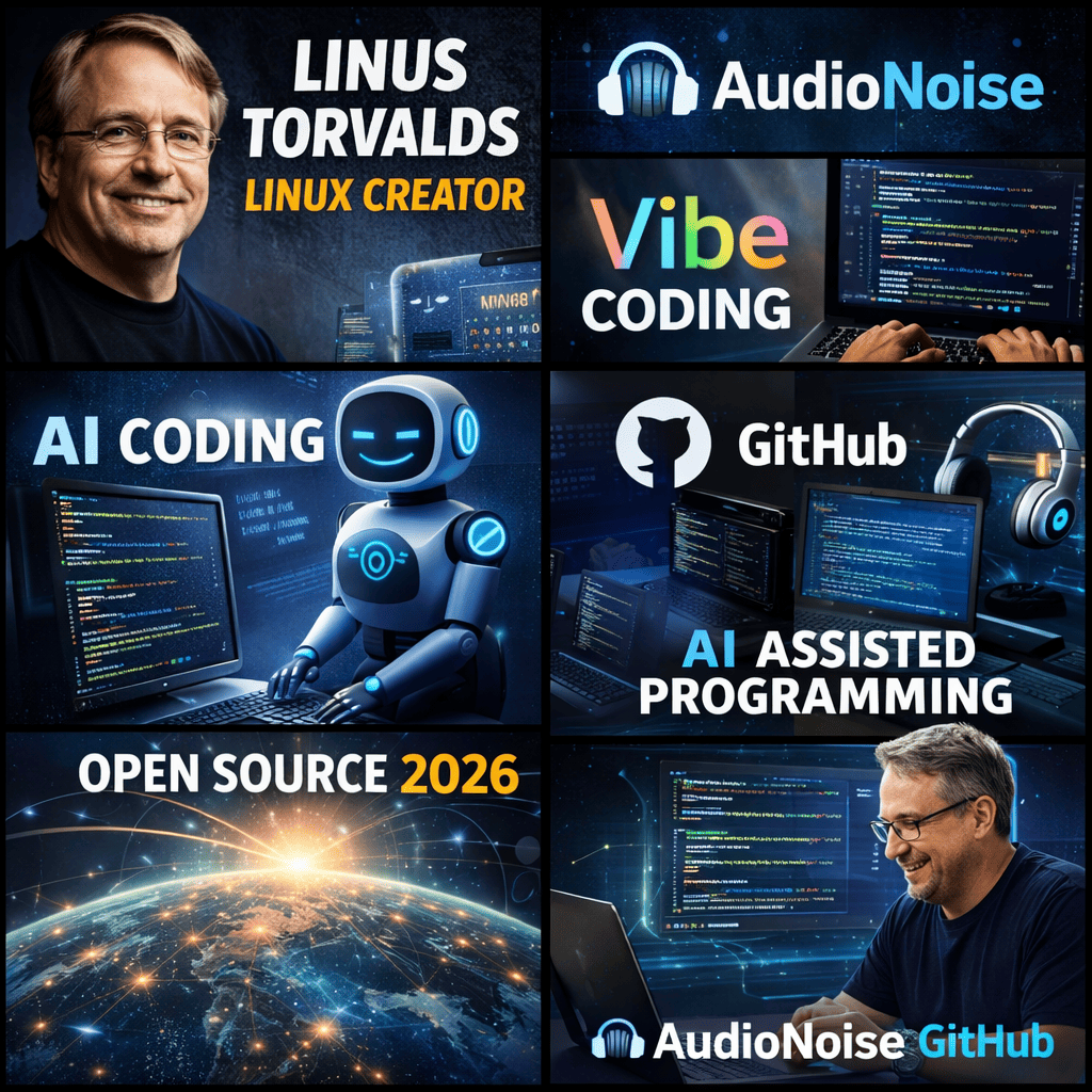 Linus Torvalds Launches AudioNoise: The Rise of Vibe Coding