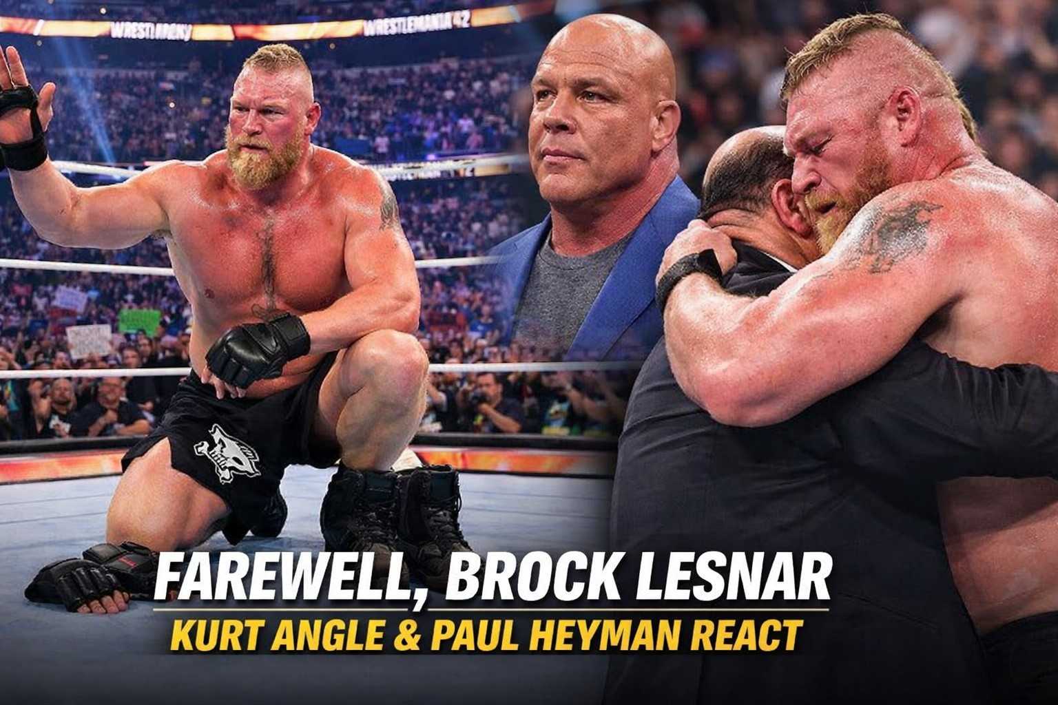 Brock Lesnar Retires