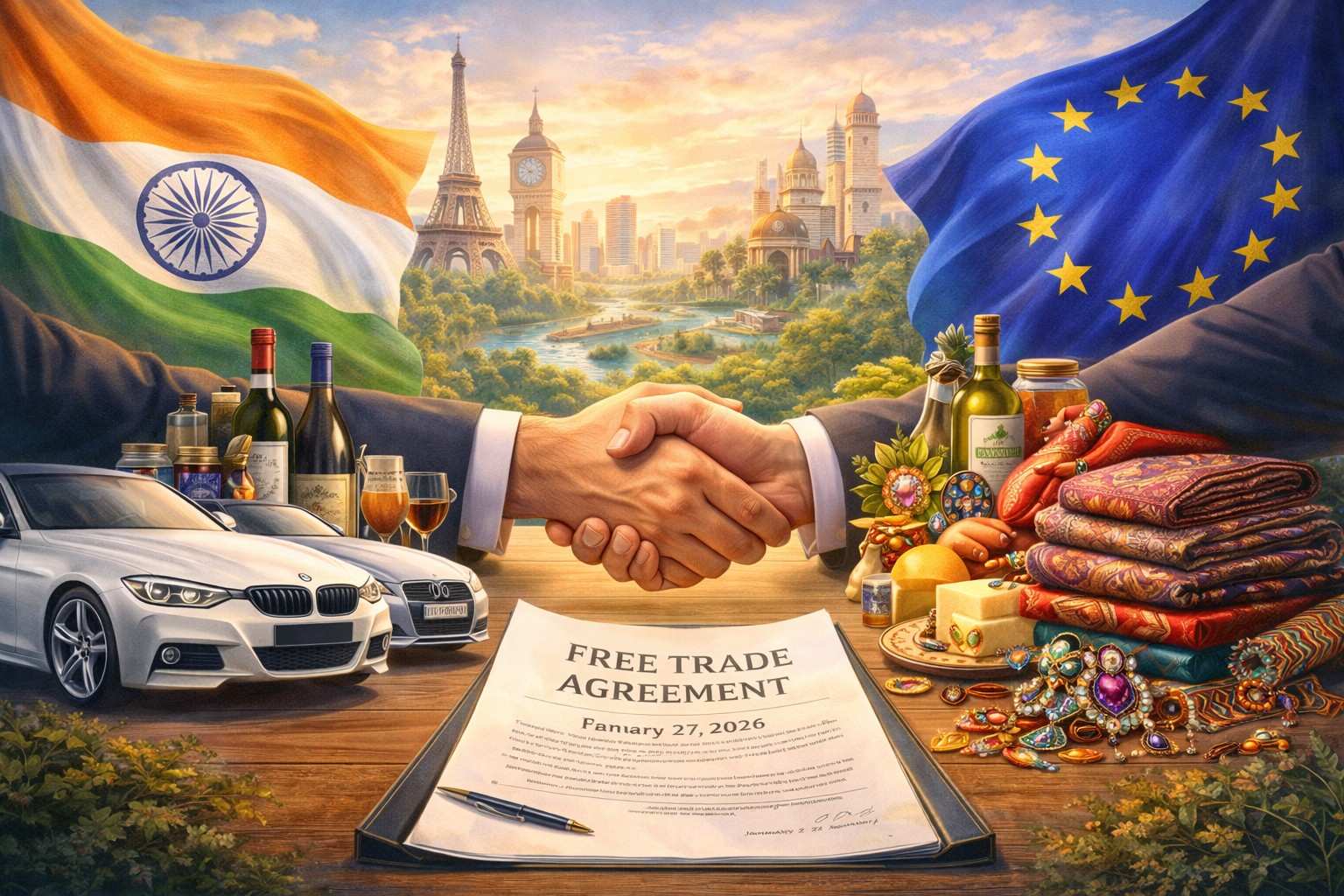 Mother of All Deals: How the India–EU FTA Will Change Prices, Jobs, and Trade