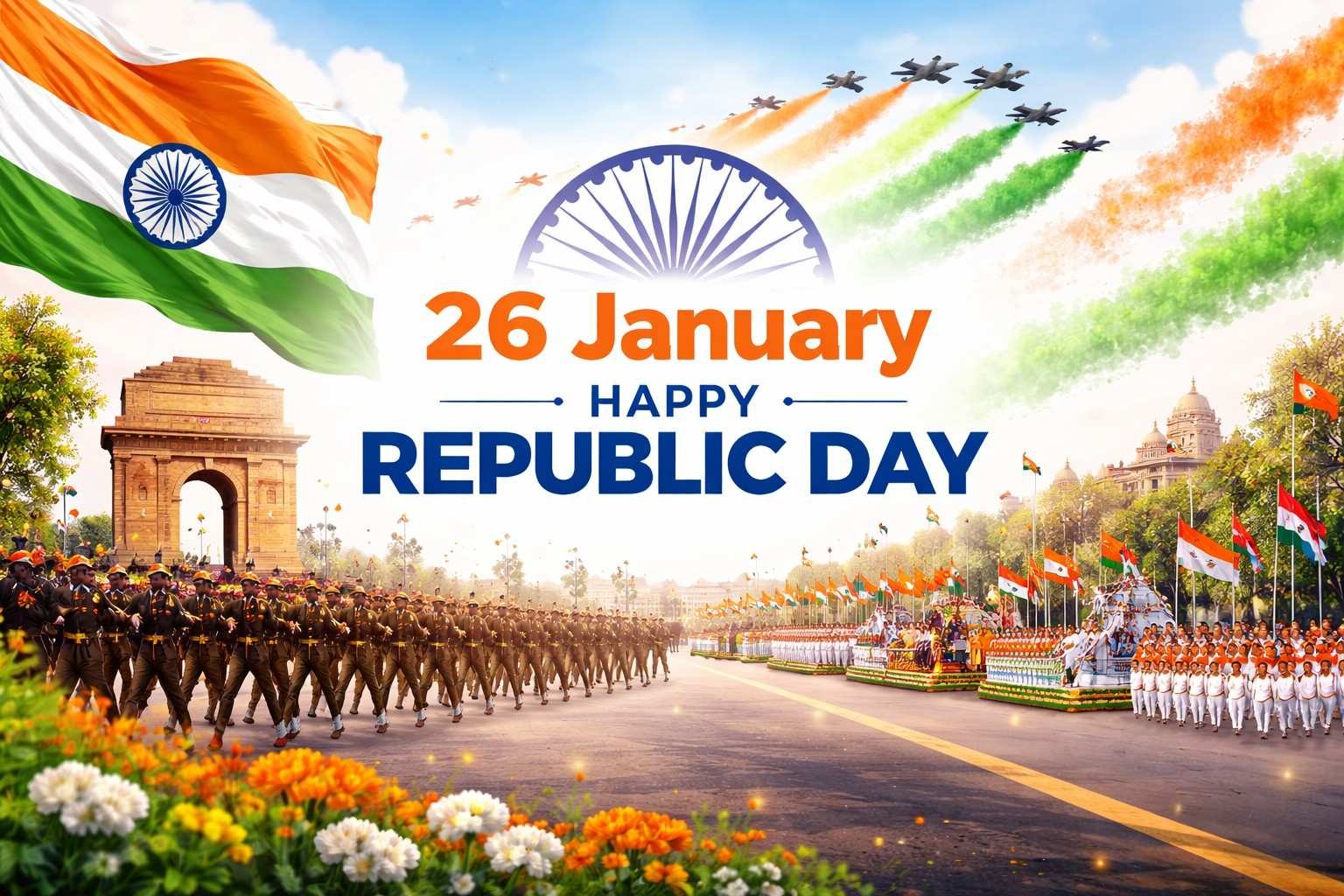 Republic Day of India 2026: History, Significance and Constitution