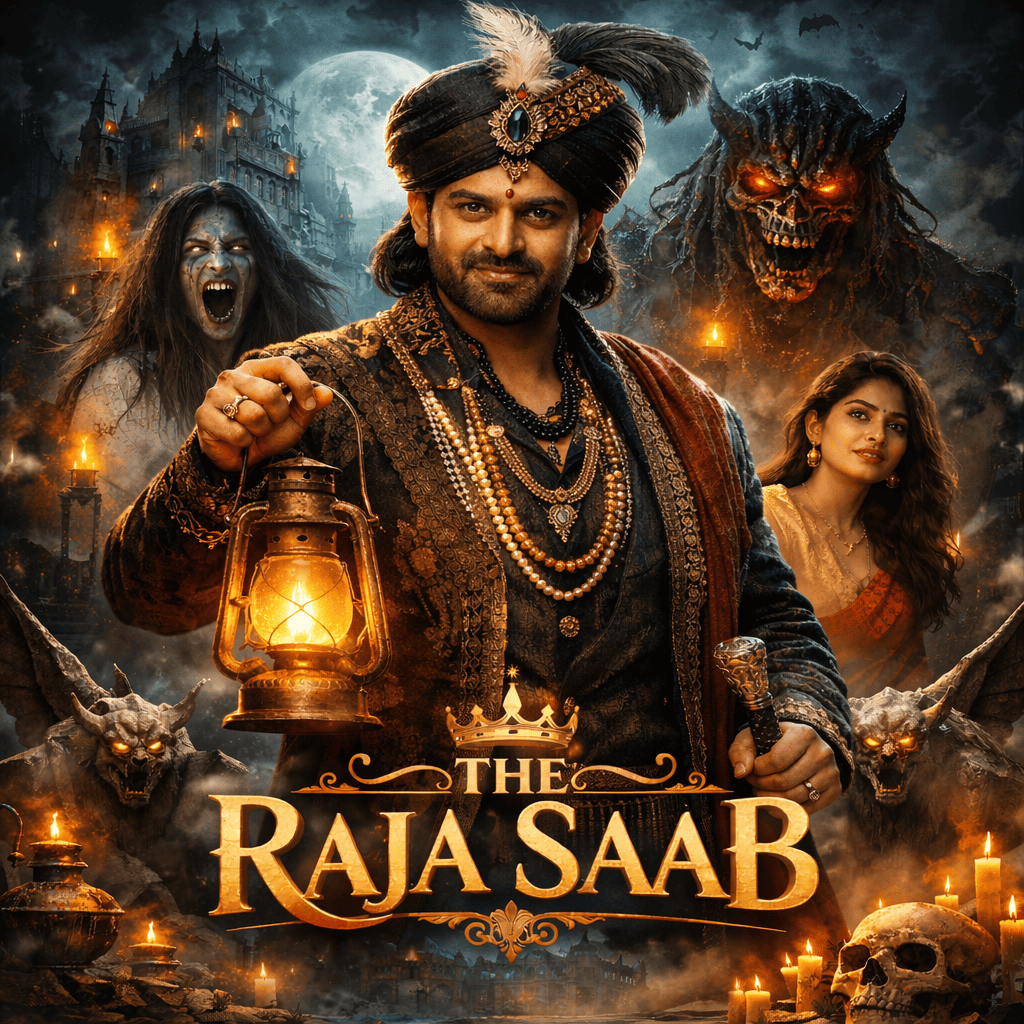 Prabhas’ The Raja Saab: A Bold Horror-Comedy Experiment or Just Fan Service? | Movie Review & Box Office 2026