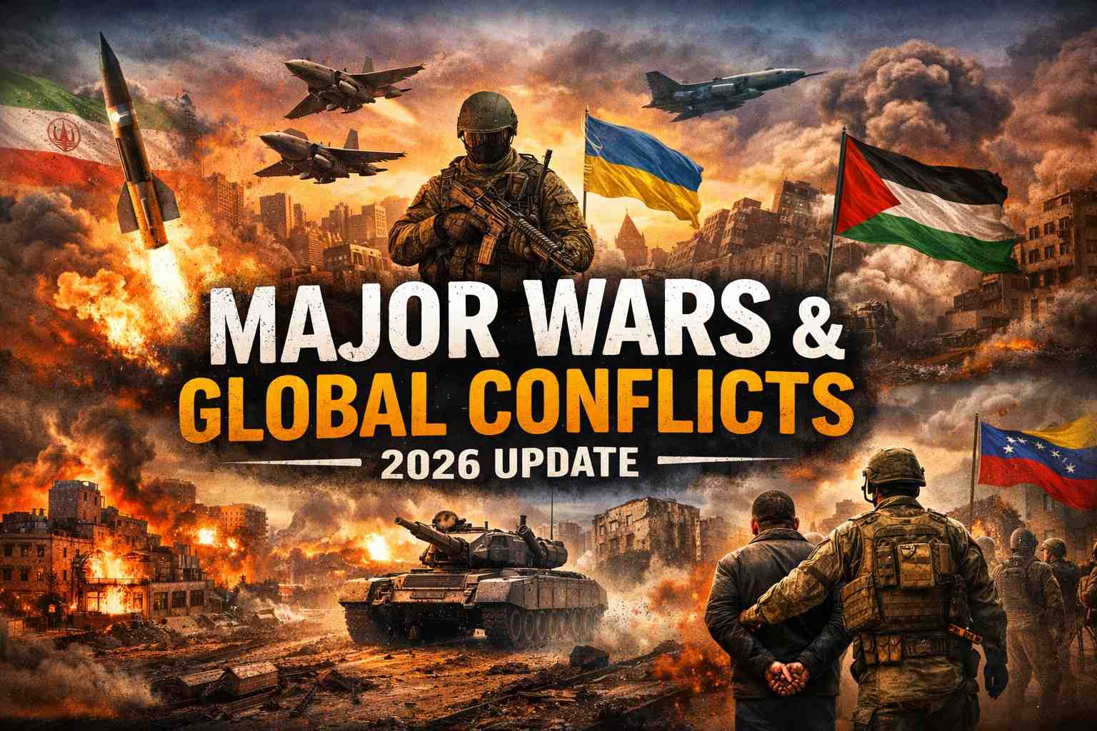 Wars and Global Conflicts in 2026 – Latest World News Update